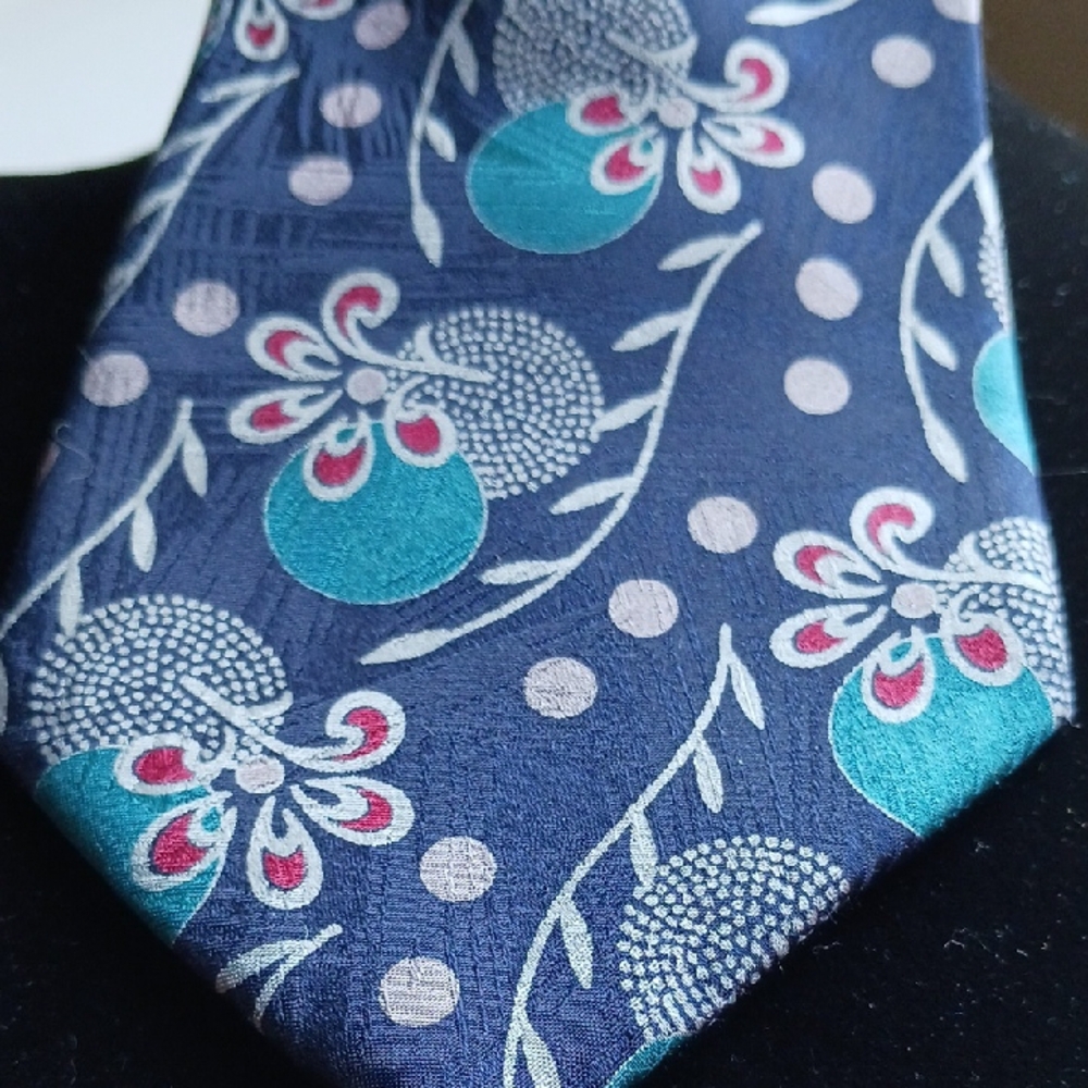 Seigo Luxury Silk Tie Men's Formal Wedding Prom Office - Picture 3 of 6